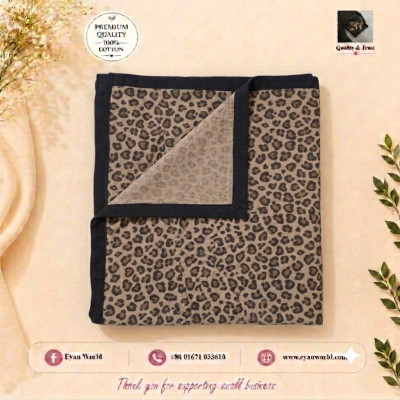 Premium 2-Layer Cotton Muslin Baby Katha / Swaddle Wrap -1Pcs